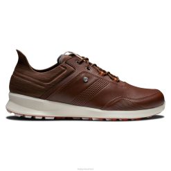 ZHZH846 stratos conhaque-marrom-laranja Footjoy conhaque-marrom-laranja