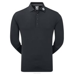 ZHZH962 colarinho termocool preto de manga longa Footjoy preto