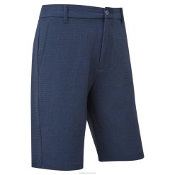 ZHZH981 shorts seersucker de desempenho azul marinho Footjoy marinha