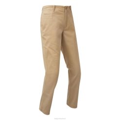 ZHZH997 fj tapered fit chino tan Footjoy bronzeado